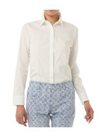 [S]ストレッチスタンダードシャツ/ホワイト(002)