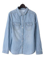 【2ndline】6．5ozデニムシャツ/LBL