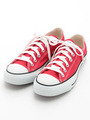【CONVERSE】コンバース キャンバス オールスター ローカットスニーカー/RED