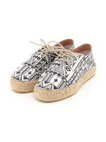 【ENECENTURY】ENTI LACE UP ESPADRILLE/SCRATCHED