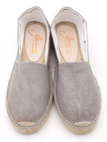 【GAIMO ESPADRILLES】SHINY ESPADRILLE /PLATA(SILVER)