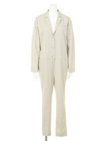 【GREED】SUPER 130‘S by REDA Jumpsuit/BEIGE