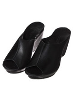 【ROSE　BUD】LEATHER　CENT　SEAM　OPEN　TOE　SANDALS/TUNDRA