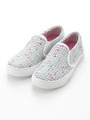 【ROSE　BUD】TWEED　SLIP　ON　SNEAKER/LT/BLUE