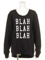 【VOLCOM】BLAH BLAH BLAH L/S Crew/NVY