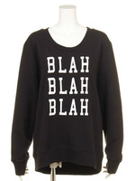 【VOLCOM】BLAH BLAH BLAH L/S Crew/NVY