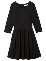 【一部カラーSALE中】PJ/ジャージーリトルドレス3/4スリーブ/ブラック
