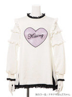 【神田沙也加コラボ】Loli Message T/C/ホワイト
