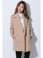 【店頭人気】ビッグカラーチェスターコート/BEIGE