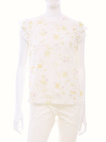 【美人百花4月号掲載】【39thAnniversary】エアリーローズブラウス/イエロー