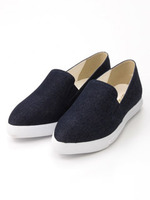 とんがりスリッポン/オフホワイト