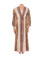 エスニックマキシワンピース/ブラック(119)