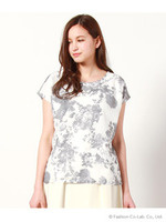 オパールフラワープルオーバー/ブルー