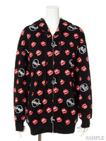 キックアスジップパーカ/ブラック