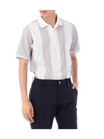 クールマックスストライプポロシャツ/ブルー系(993)