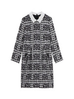 グラフィカルプリントワンピース/ブラック(119)