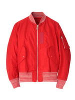 コーティングツイルリネンMA-1/ブルー系(094)