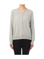 コットンバックシャンカーディガン/レッド(062)