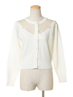 シシュウヨークスケカーデ/ネイビー