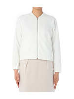 ジャカードジップジャケット/ホワイト(001)