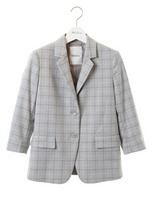 スーツセットアップジャケット/BLK