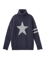 スタータートルニット/ネイビー(093)