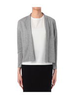 ストールネックカーディガン/グレー系(912)