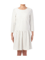 ストライプポンチワンピース/ネイビー(393)