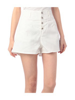 ストレッチデニムキュロットパンツ/ライトブルー(091)