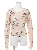 スプリングフラワーニットカーデ/L/GRY