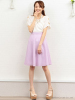 スリーブリボンブラウス/ミント