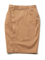 スリットチノスカート/ベージュ