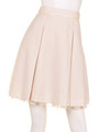 タックフレアスカート/ベージュ