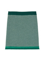 チェック切り替えタイトスカート/ネイビー系(093)