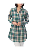 チェック柄シャツワンピース/レッド(262)