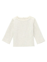 ツイードドッキングブラウス/ブルー系(494)