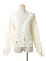 トオシリボンカーデ/ネイビー