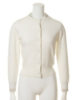 ビジューカラーニットカーディガン/NVY