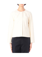 フェイクレザージャケット/ネイビー(093)