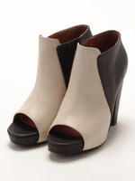 ブーティーサンダル/ブラック