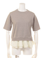 ヘムチェンジニットプルオーバー/ネイビー