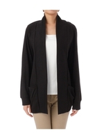 ベルト付きトッパーニットカーディガン/ブラック(019)