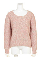 ミックスカラーショートニット/YEL