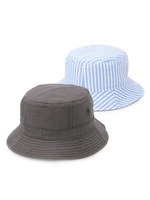 リバーストライプハット/ベージュ系(053)