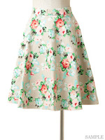 ローズラインスカート/BE