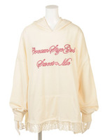 耳付きフードパーカー/ホワイト