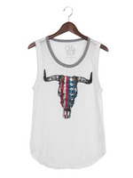 Chaser LA(チェイサーエルエー) バッファローノースリーブ/WHITE