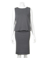 ルーズフィットニットワンピース/LBLU