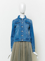 【Bonica Studio】カットデニムGジャン/ブルー