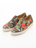 カモフラージュフラワースリッポン/カーキ